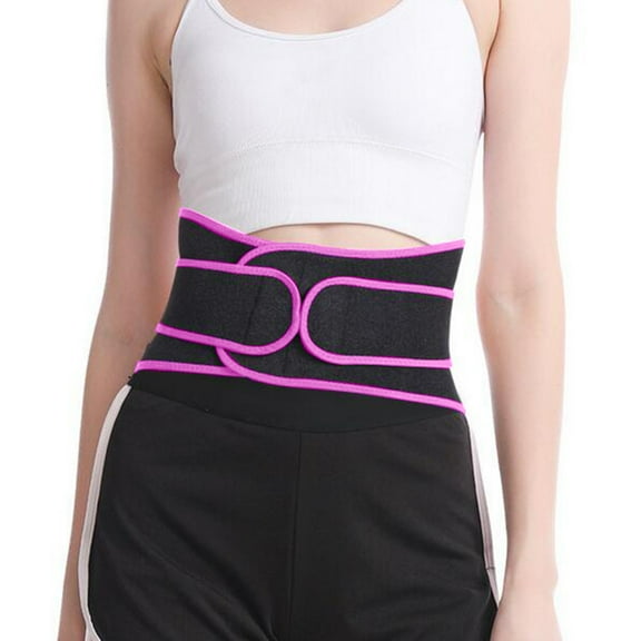 EcoVerve Sports Waist Men And Women Outdoor Fitness Weightlifting Running Training Belt Can Be Adjusted Pressure Belly Retraction Belt