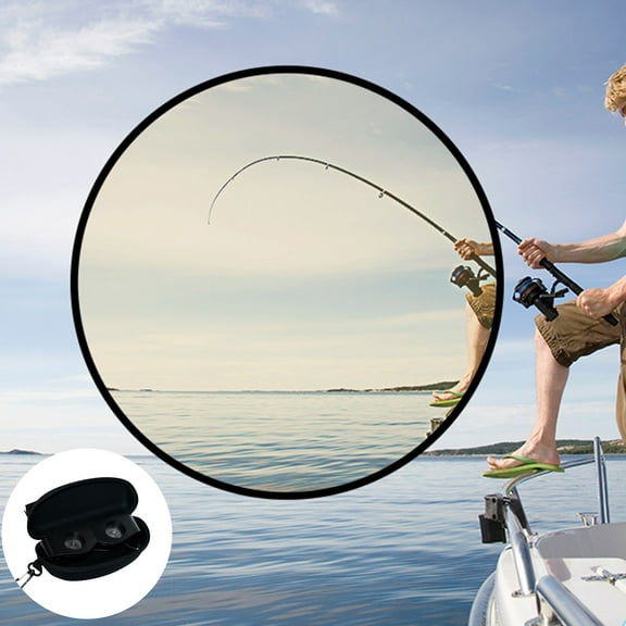 EcoVerve Spyglass Magnifying Glasses Go Fishing 400% Magnification Binoculars Opera Glasses Hands Binoculars Magnifying Eyeglasses Telescope For Concerts Bird Watching Fishing Sport