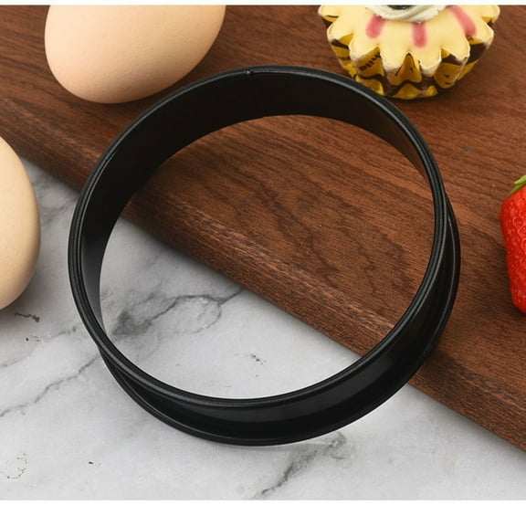 EcoVerve Stainless Steel English Ring Circular Baking Tool Cake Cooking Metal Ring For Baking