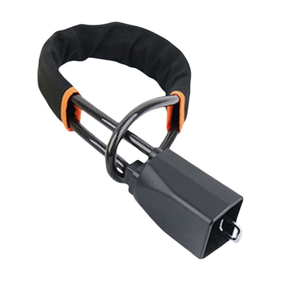 EcoVerve Steering Wheel Lock Adjustable & Telescopic U Lock With Break Window