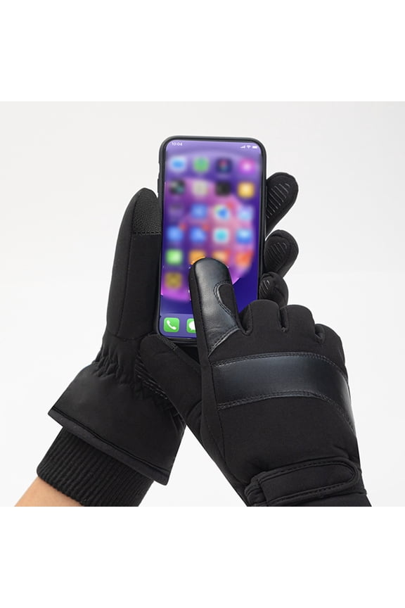 USB Heated Riding Gloves Winter Thermal Touchscreen Gloves With Thick Fleece For Ultimate Warmth And Comfort