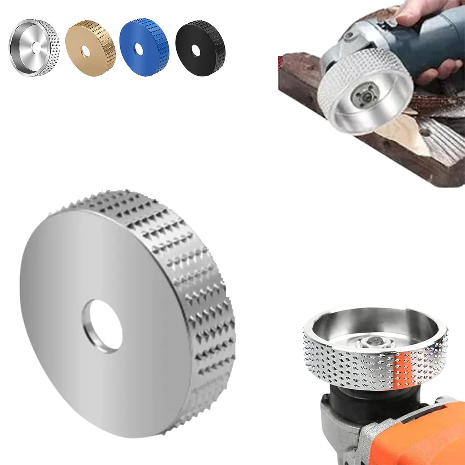 EcoVerve Wood Angle Grinding Wheel Wood Carving Spi Ked Disc Grinding ...