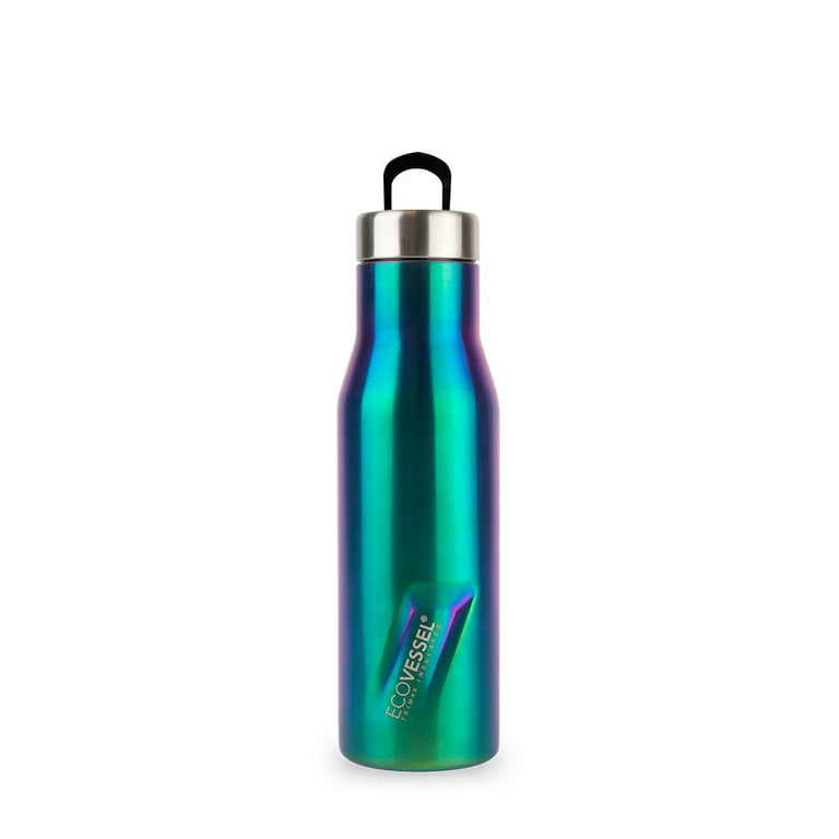 Ecovessel Aspen Stainless Steel Water Bottle - Rainbow Shimmer - 16oz —  Strictly Organic Coffee Company