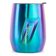 EcoVessel PORT Triple Insulated Stainless Steel Tumbler with Lid, 10 oz (Over The Rainbow)