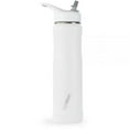 thumbnail image 1 of Eco Vessel 24 oz Summit Trimax Stainless Steel Water Bottle, White, 1 of 3