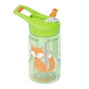EcoVessel Splash Tritan Plastic Kids Water Bottle with Carry Handle 12 oz (Fox)