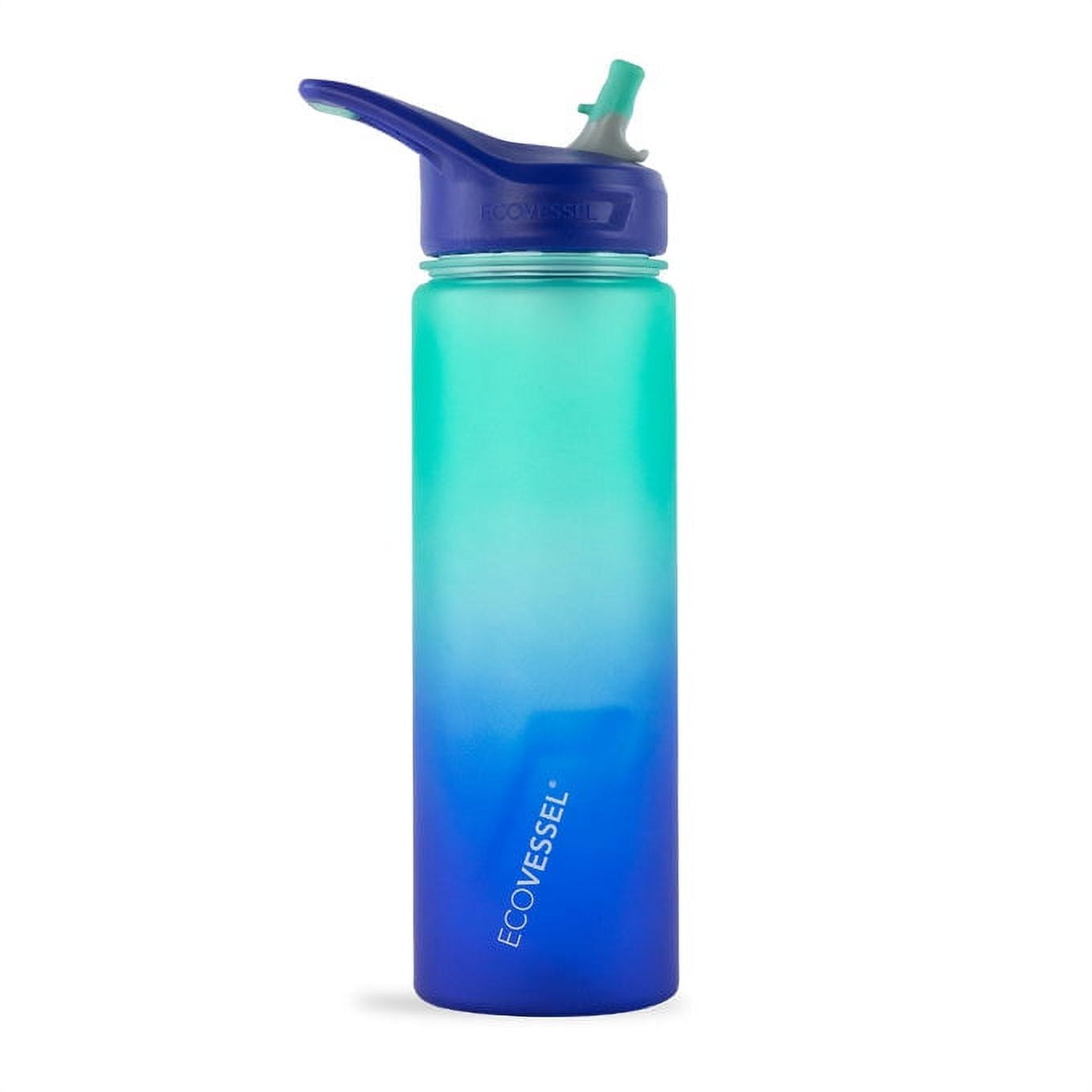 EcoVessel WAVE Tritan Plastic Sports Water Bottle with Flip Top Straw, Leak  Proof Lid, and Carry Han…See more EcoVessel WAVE Tritan Plastic Sports