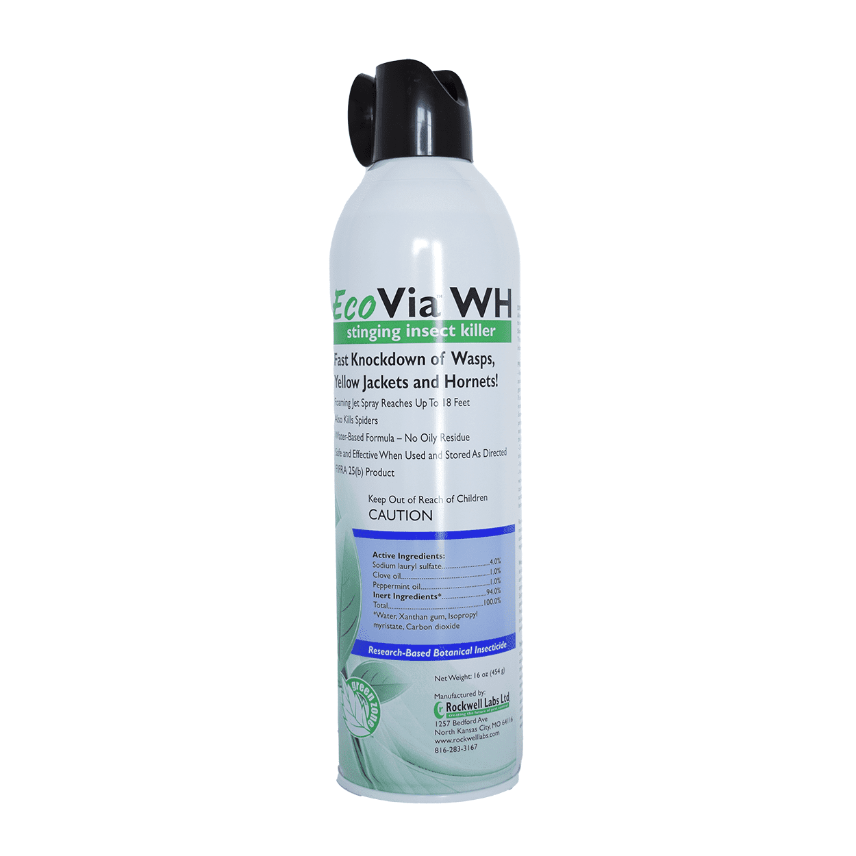 EcoVia WH Stinging Insect Killer - 16 oz Aerosol Can by Rockwell Labs