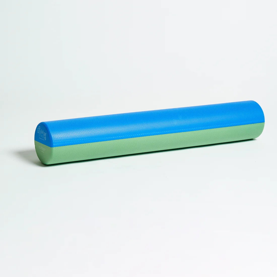 EcoWise Dual Color Foam Roller, 6"diam x 36" - Blue / Green