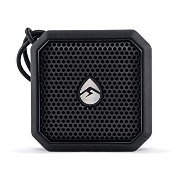 EcoXGear EcoPebbleLite Black 3"x 3" EcoPeppble Lite Waterproof Speaker