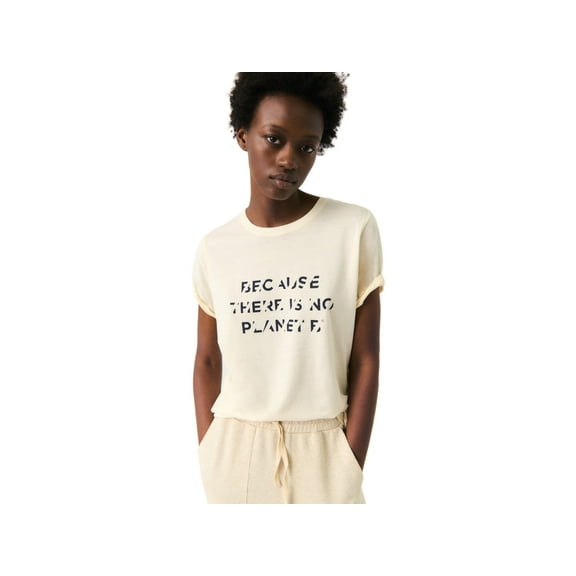 Ecoalf Minalf T-Shirt - Women's, Medium, Cream