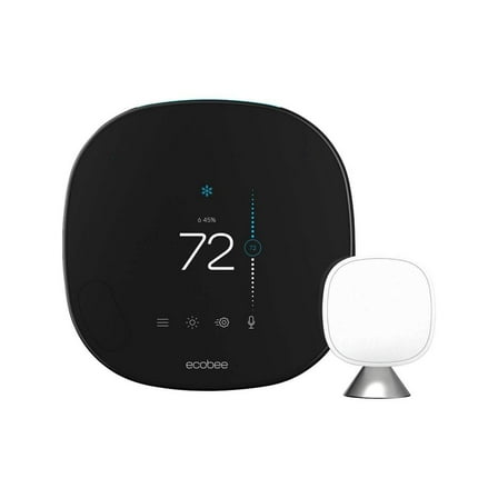 Ecobee Smart Thermostat with Voice Control Compatible with Google Assist, Alexa, and Homekit (EB-STATE5- 01)