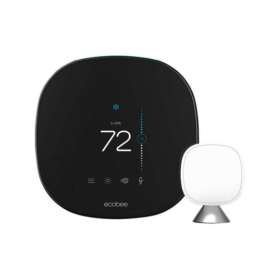 Ecobee Smart Thermostat with Voice Control Compatible with Google Assist, Alexa, and Homekit (EB-STATE5- 01)