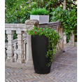 thumbnail image 1 of Ecobo 28" Tall Planter | Eco-Friendly, Durable, Lightweight | Indoor/Outdoor Use, All-Weather, Contemporary Design by Brazilian Artisans - Black, 1 of 4
