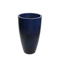 thumbnail image 1 of Ecobo 35.4-Inch Tall Eco-Friendly Round Pot Planter | Indoor/Outdoor Use, Durable, Versatile, and Lightweight | Contemporary All-Weather Design by Brazilian Artisans - Dark Blue, 1 of 4