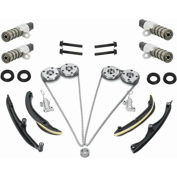 Ecoboost 3.5L Engine Timing Chain Kit Phasers Kit Fit For Ford F-150 Expedition Lincoln Navigator 2017-2024