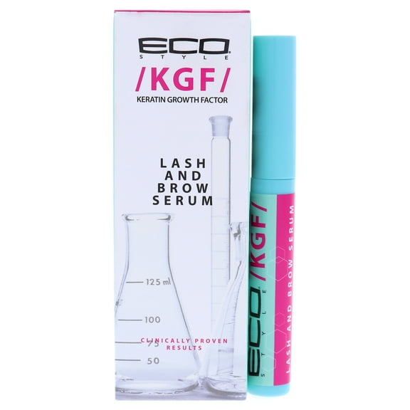Ecoco Eco KGF Lash and Brow Serum, 0.16 oz Serum
