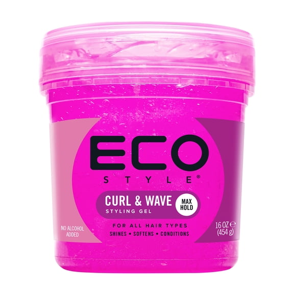 Eco Style Curl & Wave Styling Gel 16 oz