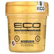 Ecoco Eco Style Gel - Olive Oil and Shea Butter Black Castor Oil and Flaxseed - 8oz