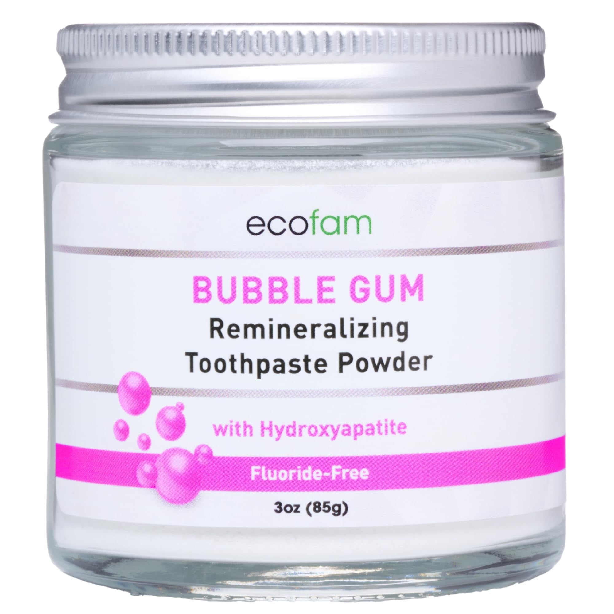 Ecofam Toothpaste Powder - Remineralizing Tooth Powder, Nano ...