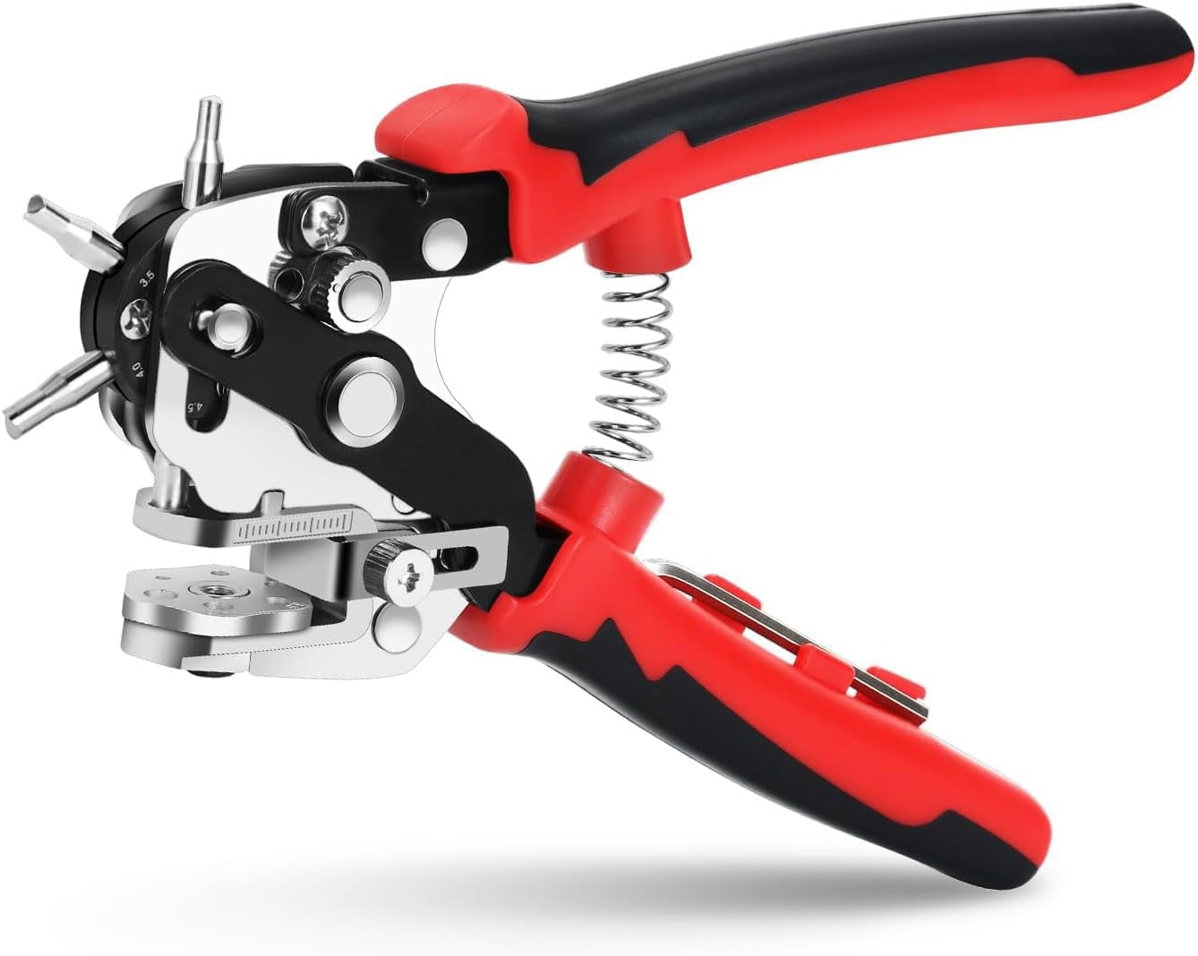 Ecoflick Professional 6-in-1 Stainless Steel Hole Punch Pliers with ...