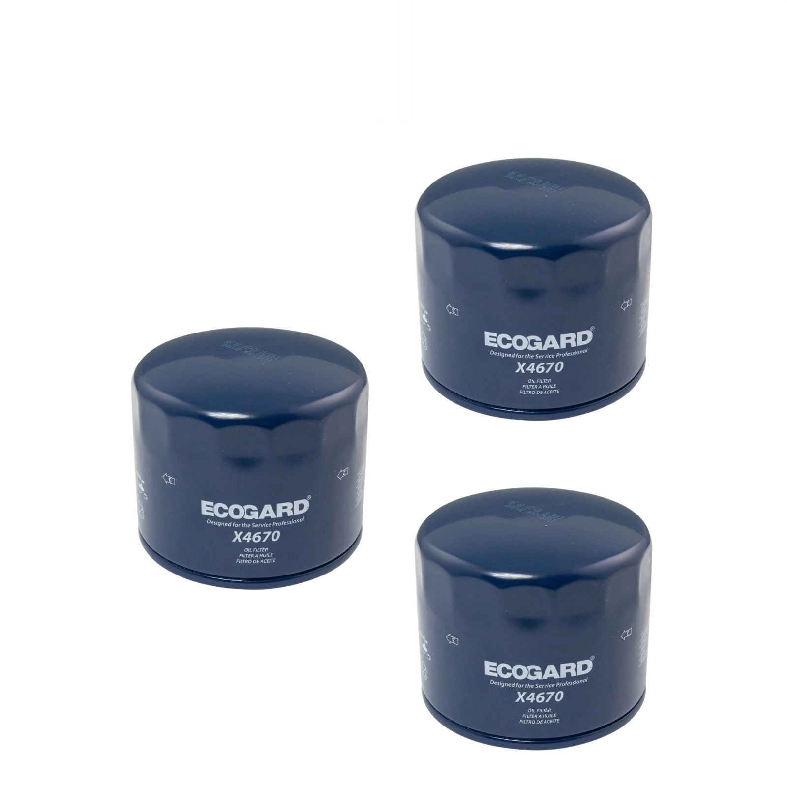 Ecogard 3 Piece Engine Oil Filter Kit for a Variety of for Dodge, for