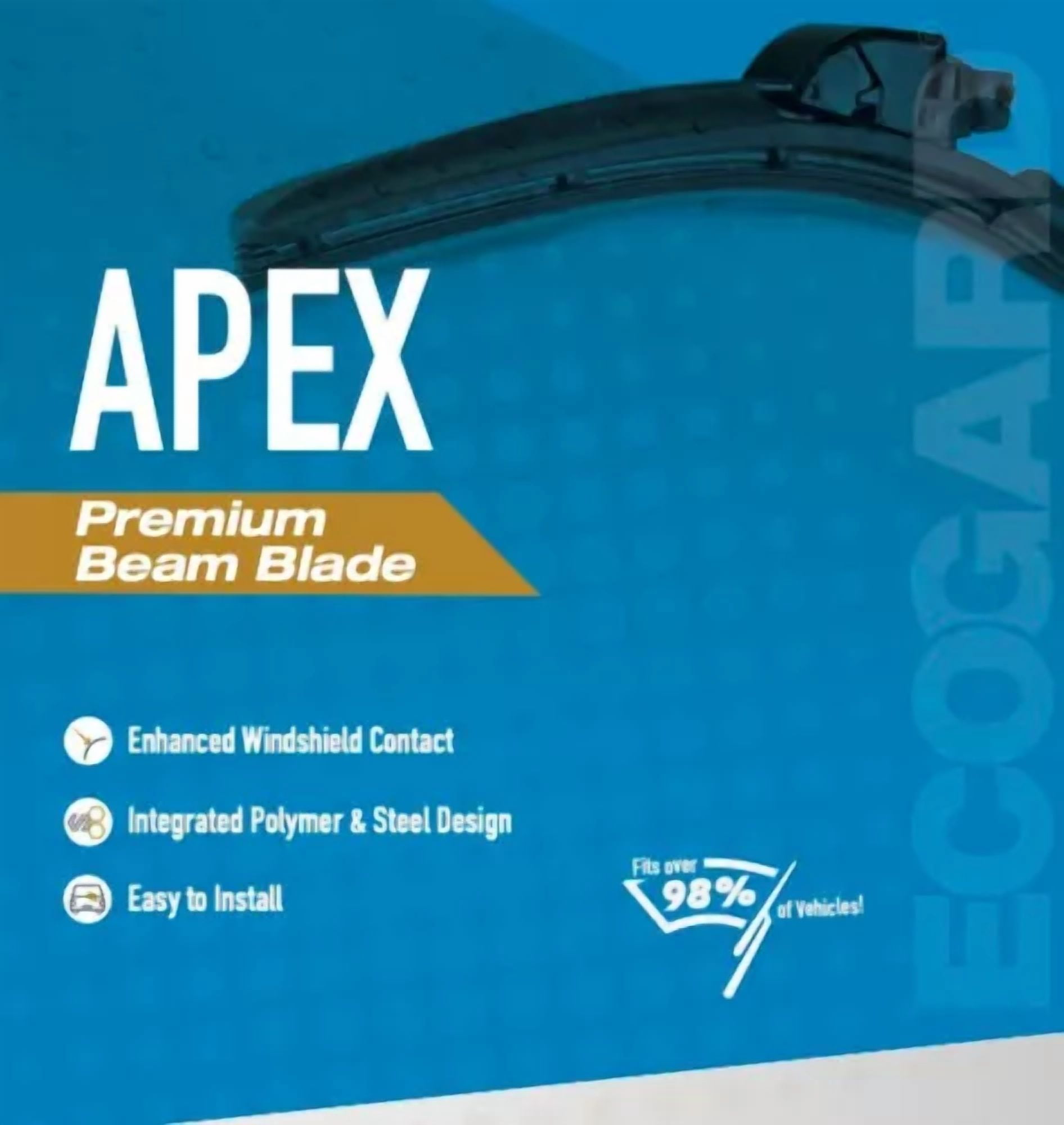 Ecogard - Wiper Blade - Apex 24" Premium Beam Wiper Blades (Xp24)
