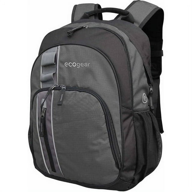 Ecogear Palila Backpack with Padded Laptop Sleeve, Black