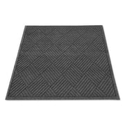 Ecoguard Diamond Floor Mat, Rectangular, 36 X 48, Charcoal | Bundle of 5 Each