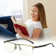 thumbnail image 1 of Ecohintz Auto-Focus Multifocal Reading Glasses - Seamless Vision for Near, Intermediate & Far, Anti-Blue Light & Anti-Glare Lenses, Lightweight Frame for Seniors & Computer Users, 1 of 9