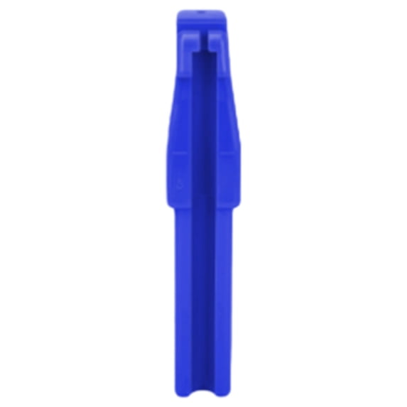 Ecohintz Eyebrow Pencil Sharpener - Dual-Hole Makeup Tool for Eyeliner & Eyebrow Pencils, Compact & Non-Slip for Beginners & Professionals, Makeup Tool Dual Hole, Blue