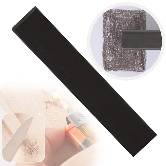Ecohintz Furniture Repair Hard Wax Crayon - Scratch Marker Pen for Wood Floors & Laminate - Quick & Easy Diy Fill for Scuffs & Marks - Restores Beauty to Tables, Chairs & Cabinets, Black