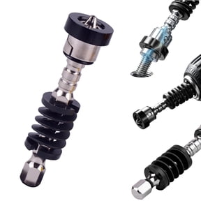 Ecohintz Quick Release Screwdriver Bit with Spring Mechanism, Bit Holding Power Tool Accessory for Drills Featuring Rapid Change Design And Secure Locking Function As Show
