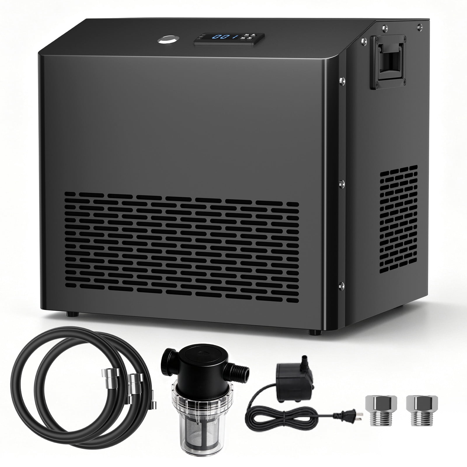 Ecojoy 1/2 HP Cold Plunge Chiller for Ice Bath Tub | Smart WiFi Control ...