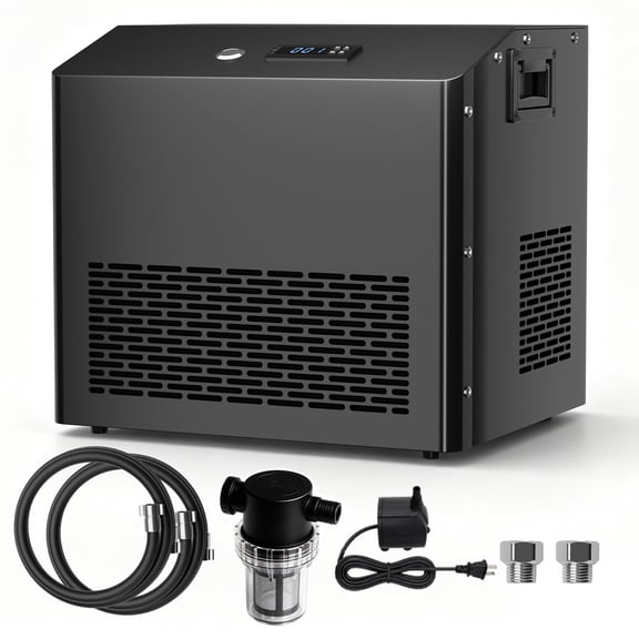 Ecojoy 1/2 HP Cold Plunge Chiller for Ice Bath Tub | Smart WiFi Control, Built-in Water Pump, Quiet Operation, Fast Cooling & Cold Therapy Recovery