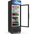 thumbnail image 1 of Ecojoy Commercial Beverage Refrigerator 14.8 Cu Ft, Commercial Display Fridge with Glass Door & Front LED Light for Stores, Restaurant, Office, 1 of 8
