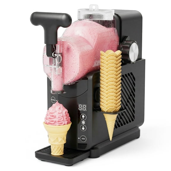 Ecojoy Slushie Machine for Home - No Ice Needed, Fast 5-Min Freeze, Auto-Clean, 5 Preset Modes | Frozen Margaritas, Cocktails, Smoothies, Frapps, Ice Cream