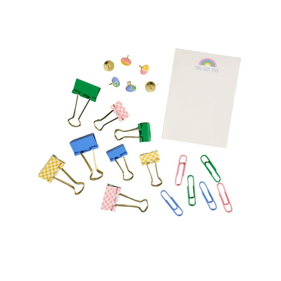 Ecokind by U Style Desk Accessory Set, 85 Pieces