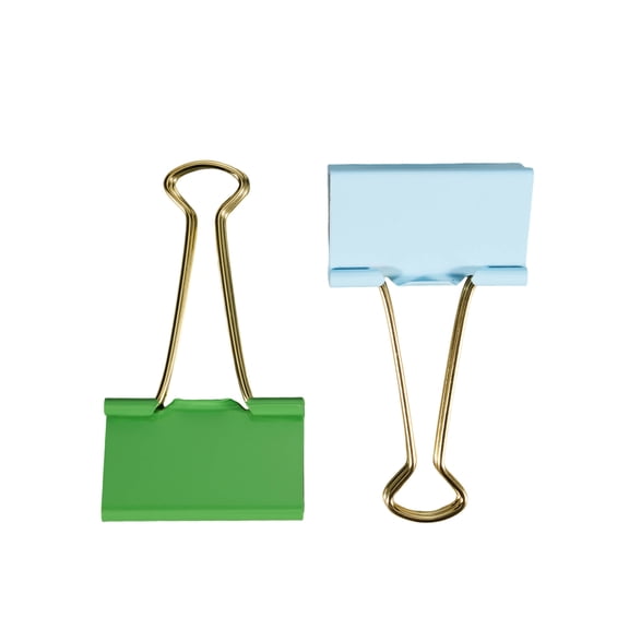 Ecokind by U Style Jumbo Binder Clips, 2-Piece Set