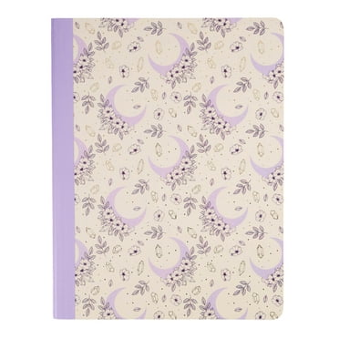 Ecokind by U Style Purple Moon Composition Book, 80 Sheets, College Rule