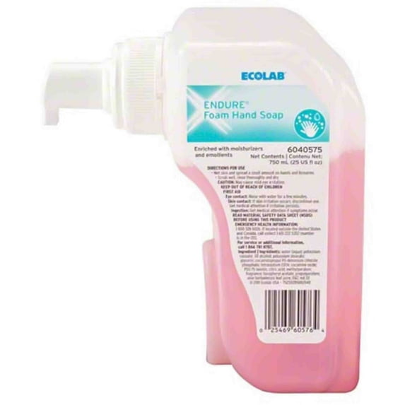 Endure 50 Liquid Soap Dispenser Refill Bottle Sweet Scent 750 mL 6040575 6 Ct