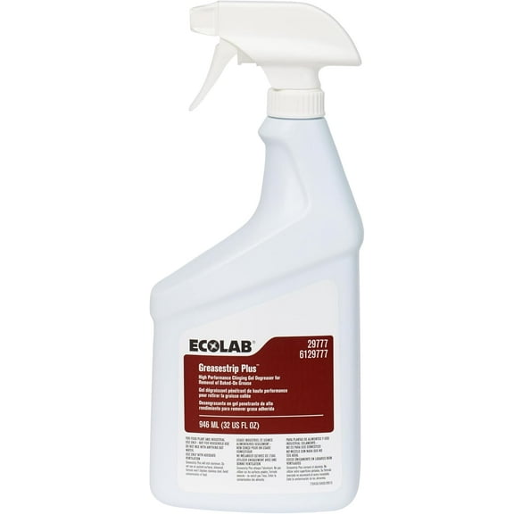 Ecolab Greasestrip Plus Degreaser- 32 FL OZ
