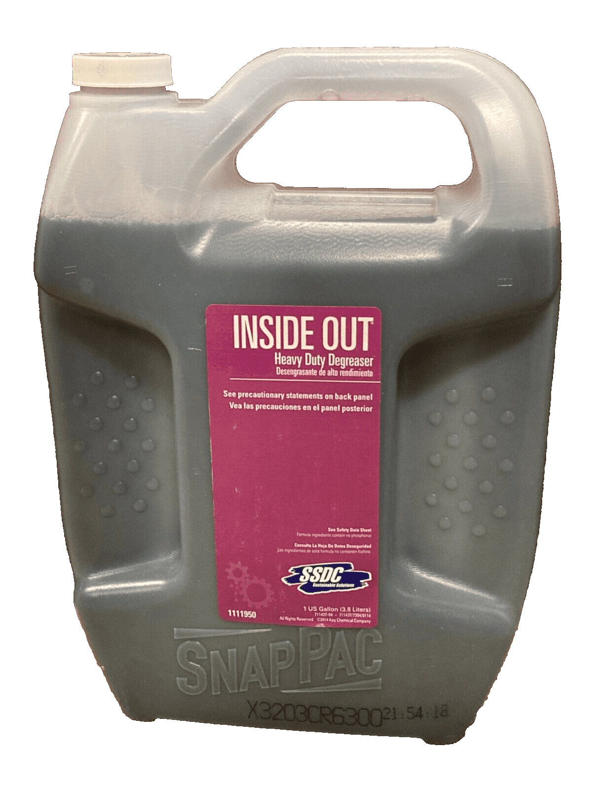 Ecolab SSDC Inside Out Heavy Duty Degreaser 1111950, 1 US Gallon, QTY 2