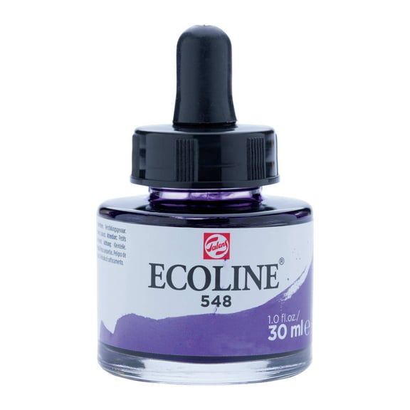 Ecoline Liquid Watercolour, 30ml Jar, Blue Violet