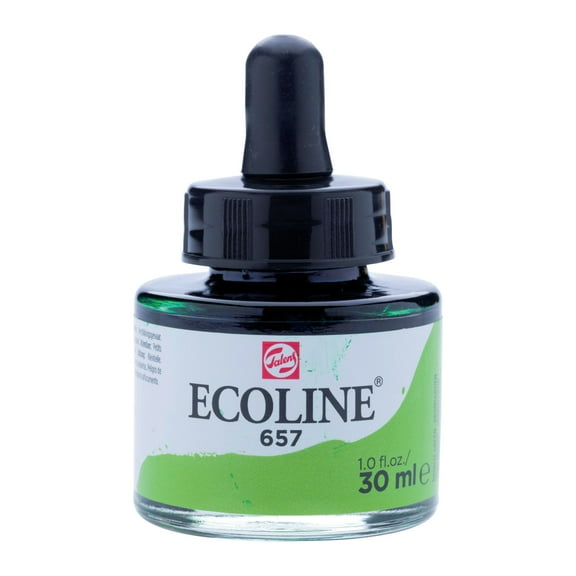 Ecoline Liquid Watercolour, 30ml Jar, Bronze Green