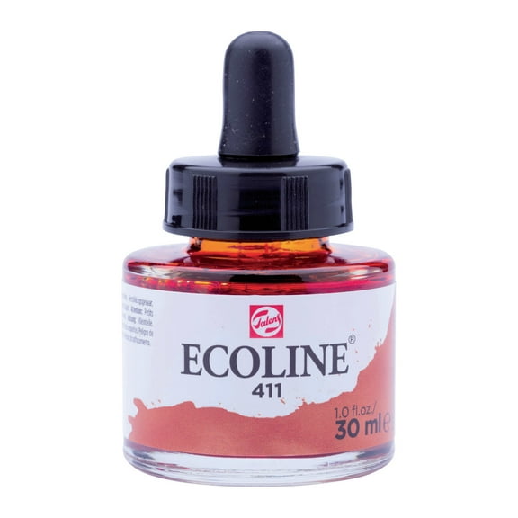 Ecoline Liquid Watercolour, 30ml Jar, Burnt Sienna