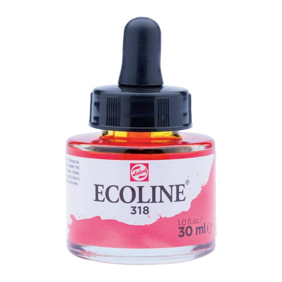 Ecoline Liquid Watercolour, 30ml Jar, Carmine