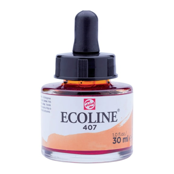 Ecoline Liquid Watercolour, 30ml Jar, Deep Ochre
