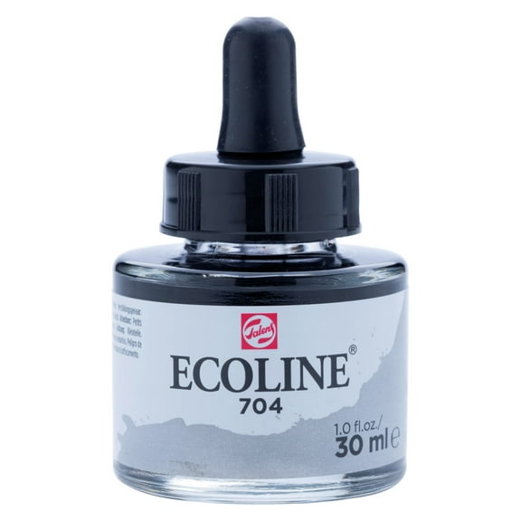 Ecoline Liquid Watercolour, 30ml Jar, Grey