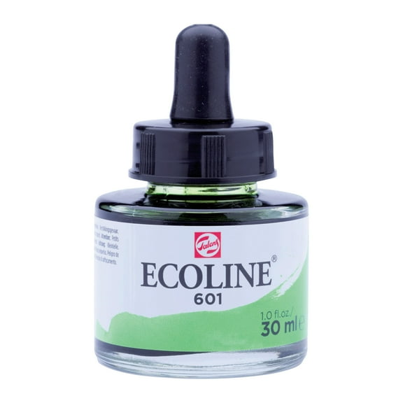 Ecoline Liquid Watercolour, 30ml Jar, Light Green